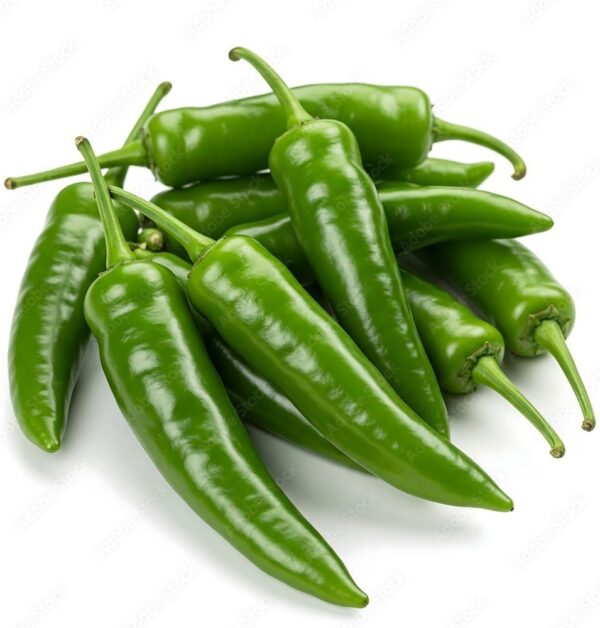 Green chilli/Gros piment vert
